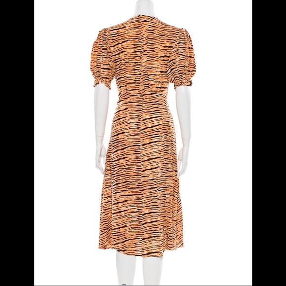 🔥🔥🔥NEW Faithfull The Brand Marie Louise Midi Dress - Picture 4 of 5
